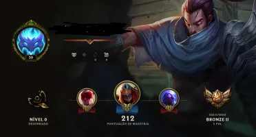 Conta League Of Legends , B2 , 34 Champs ,16 skins