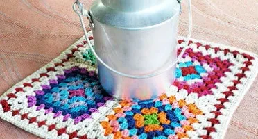 Kit Decoração Boho em Crochê (03 Peças)
