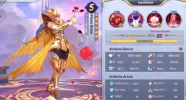 Nova Conta Saint Seiya Com Tânatos E Afro Divino Novo Servid