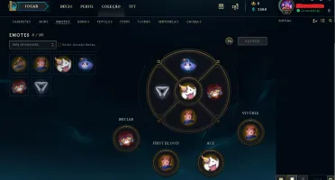 conta league of legends conta lv baixo com skins e campeões