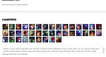 Conta platina 1 com 39 Champs e 4 Skins + 14 Fragmentos