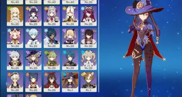 Ayaka, Yelan, keqing, Mona +10 tiros Ar30