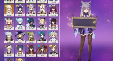 Ayaka, Yelan, keqing, Mona +10 tiros Ar30
