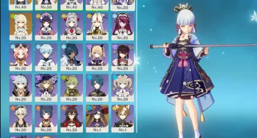 Ayaka, Yelan, keqing, Mona +10 tiros Ar30