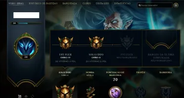 Conta League Of Legends - Elo Negociável, vem com RP.