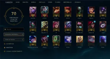Conta League Of Legends - Elo Negociável, vem com RP.