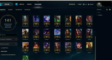 CONTA LOL PRATA