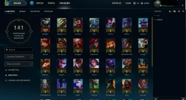 CONTA LOL PRATA