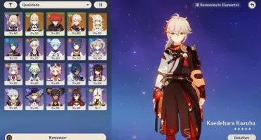 AR 48 Kazuha c1! / Diluc / Jean Conta genshin