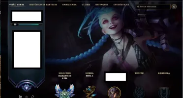 Conta Diamante III, 57 Champions e algumas skins