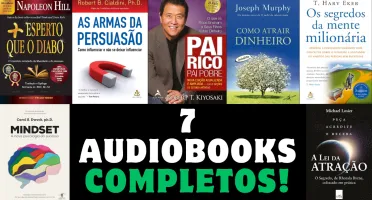 Pack Com 7 Audiobooks Excelentes