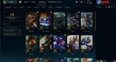 CONTA LOL LVL 30 UNRANKED !
