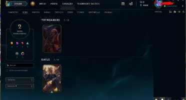 CONTA LOL LVL 30 UNRANKED !