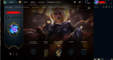 CONTA LOL LVL 30 UNRANKED !