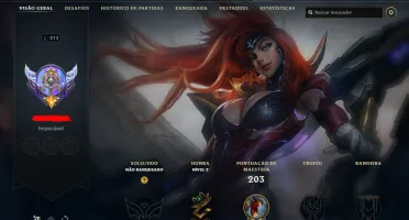 CONTA LOL - LVL 213 - 120 Champions - 102Skins - FULL ACESSO