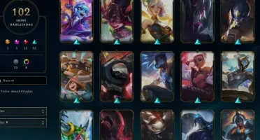 CONTA LOL - LVL 213 - 120 Champions - 102Skins - FULL ACESSO