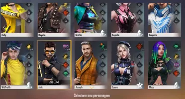 Conta Free Fire com CALÇA ANGELICAL!