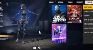 Conta Free Fire com CALÇA ANGELICAL!