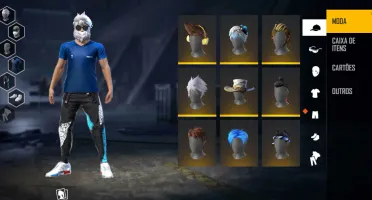 Conta Free Fire com CALÇA ANGELICAL!