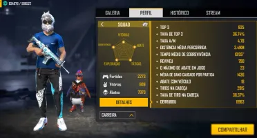 Conta Free Fire com CALÇA ANGELICAL!
