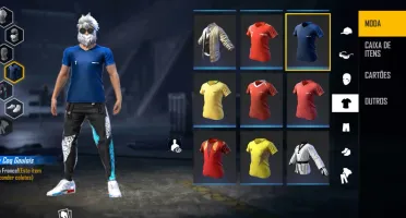 Conta Free Fire com CALÇA ANGELICAL!