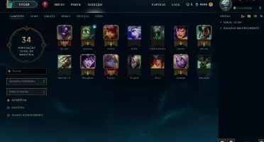 Conta LVL 30 (Unranked) (Nunca Pegou Elo)