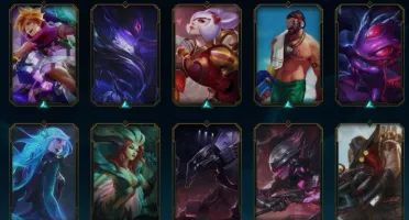 Conta Platina Mais de 100 SKINS e 137 Campeoes