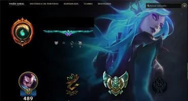 Conta Platina Mais de 100 SKINS e 137 Campeoes