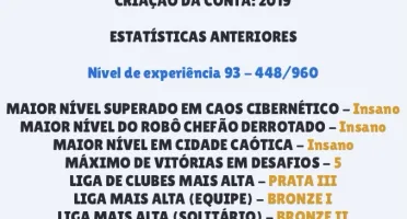 Conta Profissional Brawl Stars Full Acesso