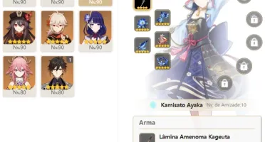 CONTA GENSHIN AR57,12 LENDÁRIOS, YAE MIKO C/PROVA - SEM VINC