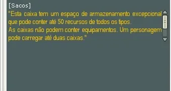 Caixa de aventureiro 50 espaços de armazenamento