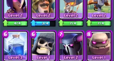 Clash Royale 2 em 1:nível 10,8 lendárias+nível 9,1lendária