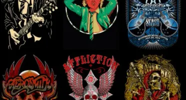 ++D 250 Estampas de astros e bandas do Rock-Pop - DTF ou Sub