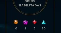 CONTA LOL DIAMANTE 5 SEASON 8