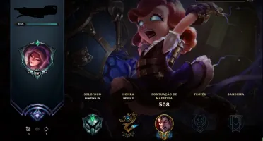CONTA LOL DIAMANTE 5 SEASON 8