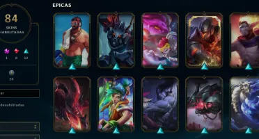 CONTA LOL - LVL 144 - 143 Champions - 84 Skins - FULL ACESSO