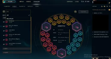 Conta de league of legends OURO V