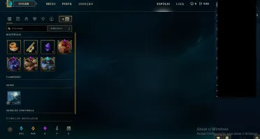 Conta de league of legends OURO V