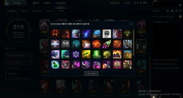 Conta de league of legends OURO V