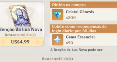 Conta com AYAKA, Diluc e Mona C1 + Benção 45 dias