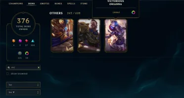 CC LOL 382 SKINS
