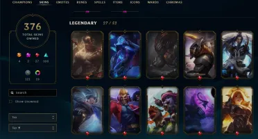CC LOL 382 SKINS