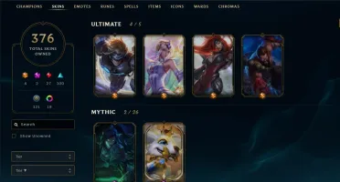CC LOL 382 SKINS
