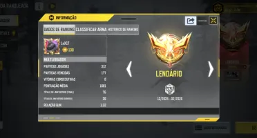 Conta Cod Mobile Lendaria