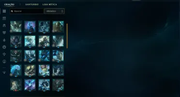 Conta Ex Mestre Todos Champs 204 Skins