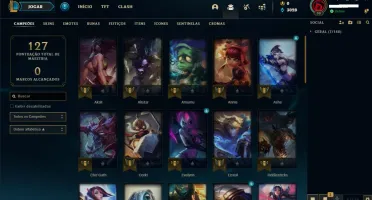 2-Conta LoL Lvl 30-[ 48 champ/11 Skins ]-[38 champs/5 skins]