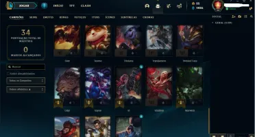 2-Conta LoL Lvl 30-[ 48 champ/11 Skins ]-[38 champs/5 skins]