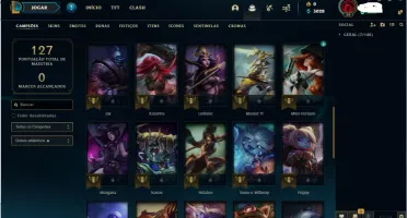 2-Conta LoL Lvl 30-[ 48 champ/11 Skins ]-[38 champs/5 skins]