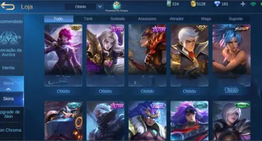 Vendo conta do jogo Mobile Legends: Bang Bang
