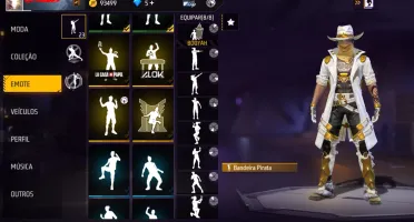 Conta freefire com anjelical e skins extremamente raras